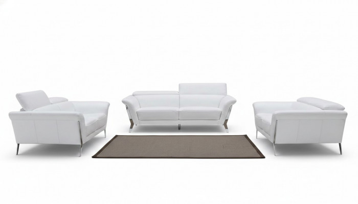 Sofa van leer Set 3+2 (zonder fauteuil) Bank Zitkussen Garnituur 1547