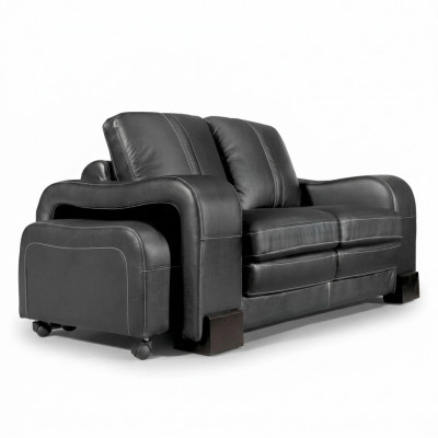 Sofa set bekleding bank bank set 3+2 zitsbanken banken leer nieuw