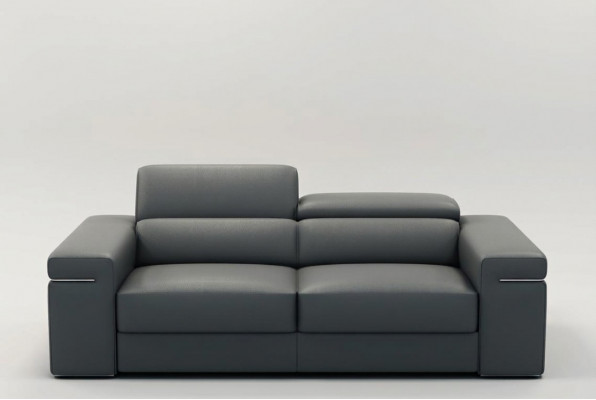 Multifunctionele leren bank zitkussen woonkamer set leren bankstel 3+2