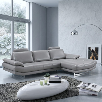 Leren bank bank woonlandschap hoekbank hoekgroep design modern sofa 1508