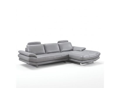Leren bank bank woonlandschap hoekbank hoekgroep design modern sofa 1508