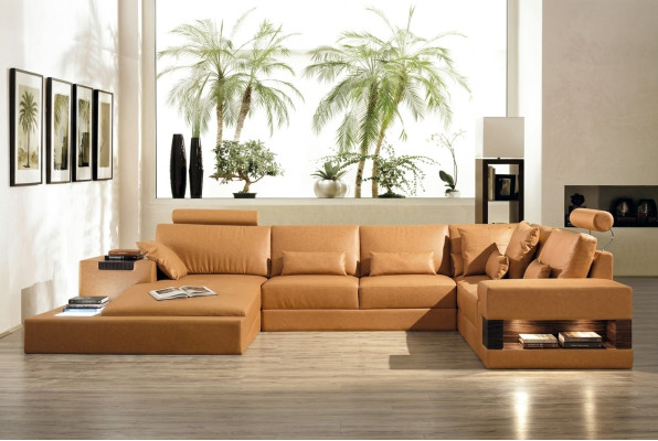 Grote xxl leren bank bank bank bekleding hoek lounge set u vorm woonlandschap