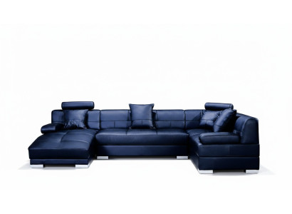 Leren bank Bank Woongebeid Hoekbank Hoekstel Design Modern Decor