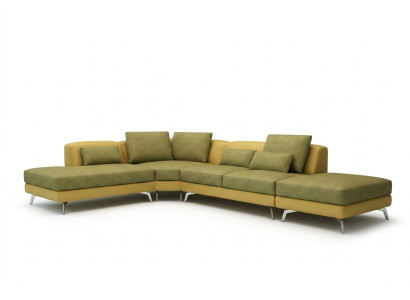 Leren bank Bank Woonlandschap Hoekbank Hoek bankstel Ontwerp Modern Bankstel 5111