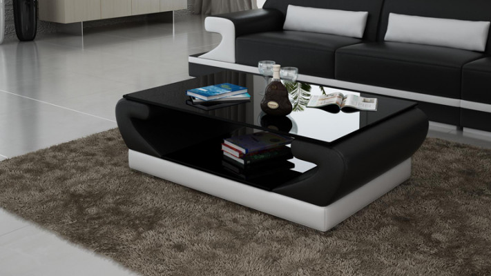 Salontafel Bijzettafel CT9006 Tafel Salontafels Glazen Tafel Ontwerper