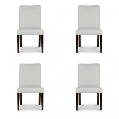 4x Stoelen Stoel Bekleding Design Lounge Club Zit Leuning Set Fauteuil Nieuw