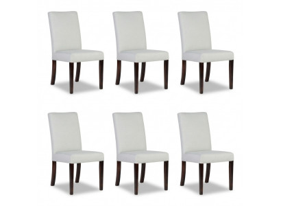 6x Stoelen Stoel Bekleding Ontwerp Lounge Club Zit Rugstel Zitting Fauteuil Nieuw