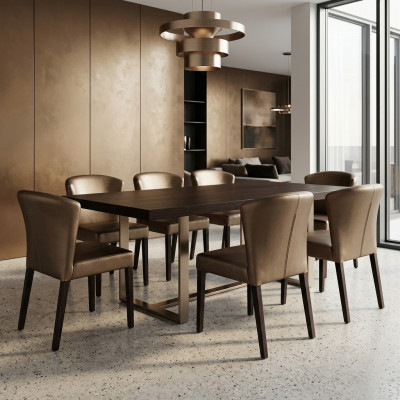 8x Stoelen Stoel Bekleding Ontwerp Armleuning Garnituur Fauteuil Compleet Modern Set Nieuw