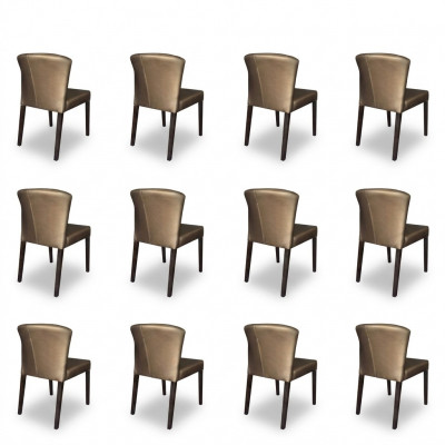 8x Stoelen Stoel Bekleding Ontwerp Armleuning Garnituur Fauteuil Compleet Modern Set Nieuw