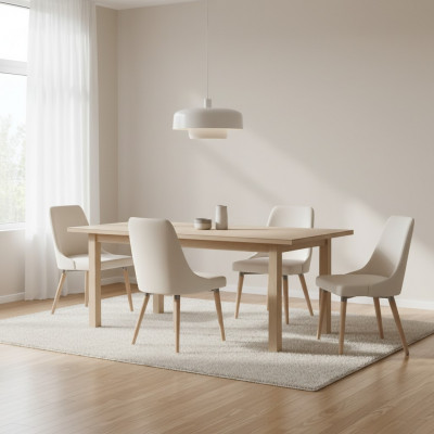 4x Design gestoffeerde zitstoelen Stoel Zie Lounge Set Club Set