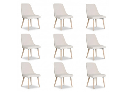 6x Ontwerp Beklede Zitstoelen Stoel Zien Garnituur Fauteuil Lounge Club Set