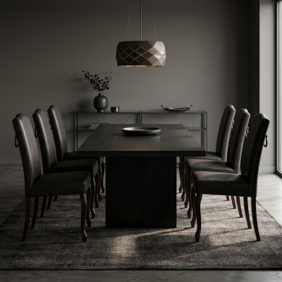 8x Chesterfield stoelen Stoel Bekleding Fauteuil Stoel Design Zit Clubset Nieuw