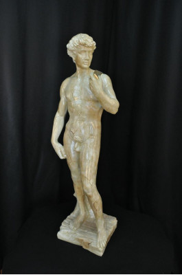 David Beeldhouwwerk Sculpturen Figuren Antieke Stijl Standbeeld Standbeelden Figuur XXL 115cm Nieuw