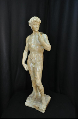 David Beeldhouwwerk Sculpturen Figuren Antieke Stijl Standbeeld Standbeelden Figuur XXL 115cm Nieuw
