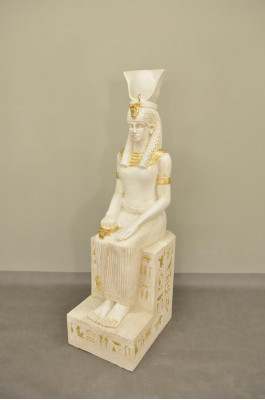Egyptische farao standbeeld sculptuur figuren sculpturen decoratie decoratie figuur 123cm
