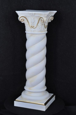 Kolom Marmer Stijl Decoratie Pilaren Standbeeld Sculptuur Standbeeld Sculpturen Decoratie 1015