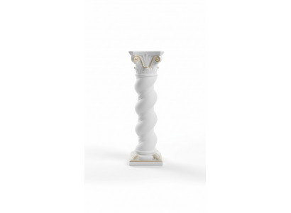 Zuils Medusa Meander Stijl Decoratieve zuil Kolom standbeeld Stand Barok 100cm Nieuw 1017