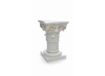 Medusa Kolom Romeinse zuil marmeren sculptuur decoratie standaard 1020