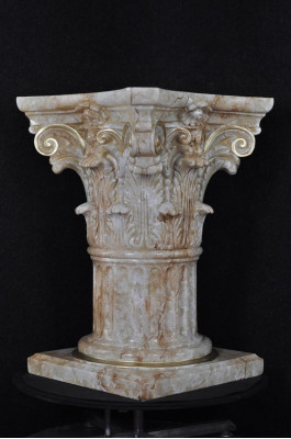 Staande lamp sculptuur figuur lamp verlichting Egyptische standbeeld figuren sculpturen 1053