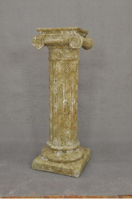 Medusa Columne Romeinse Zuilen Marmer Sculptuur Beeld Decoratie Decoratie Stand 1639
