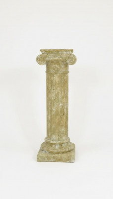 Medusa Columne Romeinse Zuilen Marmer Sculptuur Beeld Decoratie Decoratie Stand 1639
