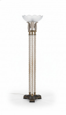 Olymp Staan Vuur Lamp Lamp Staande Lamp Zandlampen Lampen Verlichting Ontwerp XXL