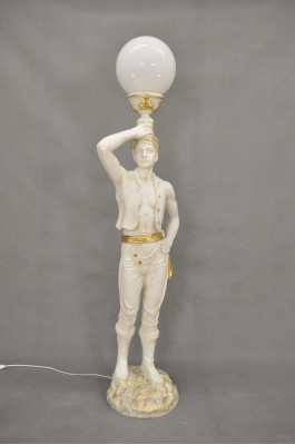 Ontwerp lamp staande lamp lampen verlichting standbeeld XXL sculptuur figuur standbeeld