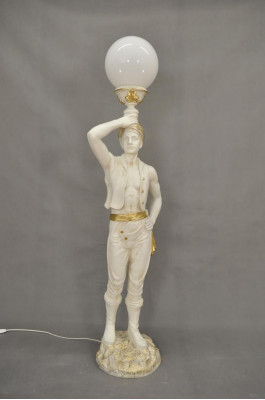 Ontwerp lamp staande lamp lampen verlichting standbeeld XXL sculptuur figuur standbeeld