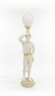 Ontwerp lamp staande lamp lampen verlichting standbeeld XXL sculptuur figuur standbeeld