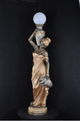 Staande lamp lamp licht standbeeld figuur sculpturen sculptuur beelden staande lamp nieuw