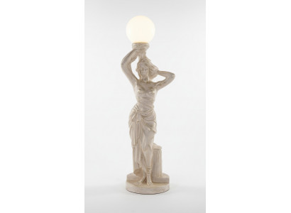 Antieke stijl staande lamp staande lamp lamp figuur sculptuur ontwerp verlichting