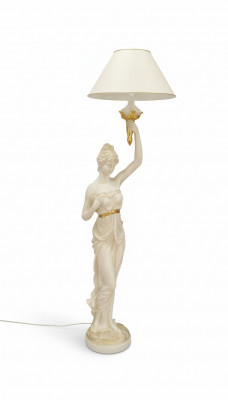 Beeldhouwwerk Staande Lamp Ontwerp XXL Staande Lamp Woonkamer Lampen 183cm