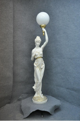 XXL Ontwerp Staande Lamp Staande Lampen 153cm Lamp Sculptuur Figuur Figuren Standbeeld