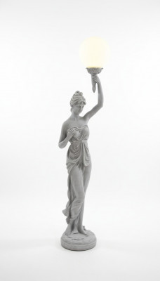 XXL Ontwerp Staande Lamp Sculptuur Figuur Beelden Standbeeld 153cm
