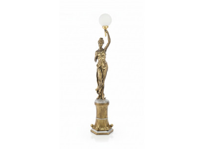 XXL Ontwerp Staande Lamp Staande Lamp Sculptuur Figuur Figuren Beeld 227cm