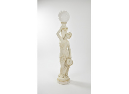 Staande lamp sculptuur figuur lampen licht Egypte standbeeld figuren sculpturen 1680