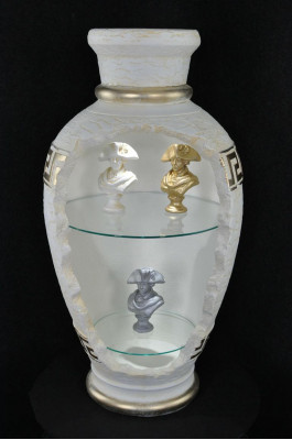 Vitrine Bar Regal Glas Bodenfase Schrank Vitrinen Statue Bad Wohnzimmer Figuren  Vitrine Bar Rek Glas Bodemfase Kast Vitrines Standbeeld Badkamer Woonkamer Figuren