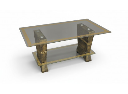 Ontwerp Medusa Salontafel Glazen Tafel Bijzettafels Bank Klassiek XXL Nieuw