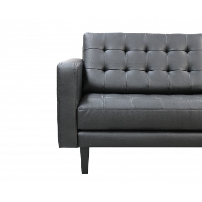Ontwerp Moderne Chesterfield set Bank Bank Bekleding Leer Sets 3+2 Nieuw