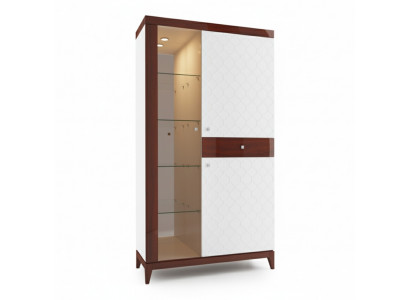 Moderne design vitrine glazen kast vitrinekast decoratie displaykast rek