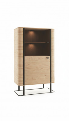 Vitrine Archiefkast Kast Vitrines Kantoor Woonkamer Decor Hoge kast.