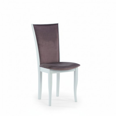 Luxe design gestoffeerde stoel stoelen zitten rug kantoor kantoor hout eetkamer