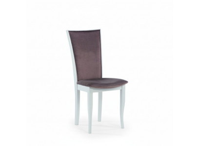 Luxe design gestoffeerde stoel stoelen zitten rug kantoor kantoor hout eetkamer