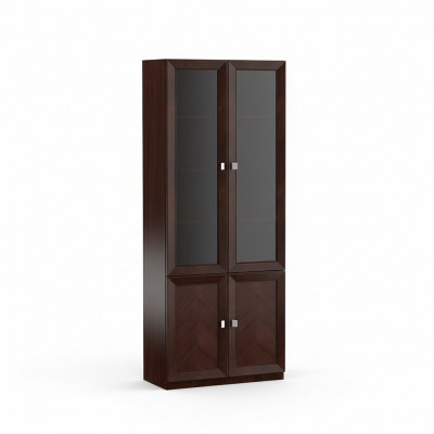 Systeem kantoor meubels vitrine archiefkast klassieke houten kast plank