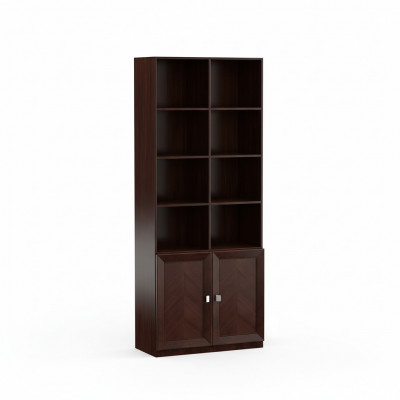 Systeemkantoor Meubels Decoratie Vitrine Archiefkast Klassieke houten kast Plank