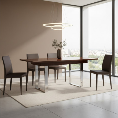 Design klassieker eettafel tafel houten tafel decoratie tafels hoogglans woonkamer