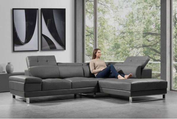 Ontwerp leren bank bank bank bekleding hoek zitbank woonlandschap