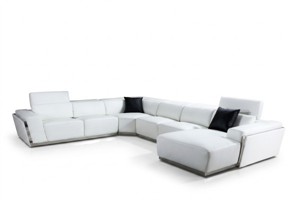 Multifunctionele relax hoekbank leren bank bank bank bankstel.