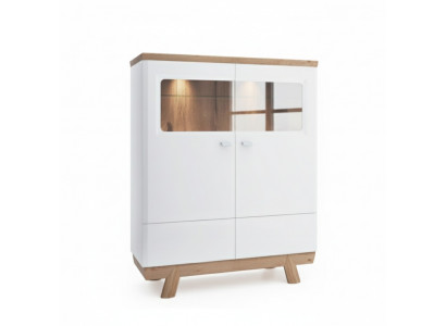 Vitrine archiefkast kast vitrines kantoor woonkamer hoge kast plank Nieuw ASKB
