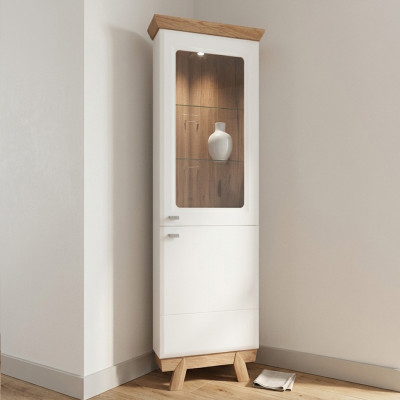 Hoogwaardige design vitrine hotel meubelen inrichting kast plank rekken AS-WN
